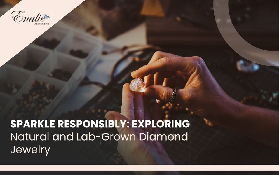 Sparkle Responsibly: Exploring Natural and Lab-Grown Diamond Jewelry