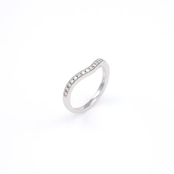 14KT White Gold 0.15CT Round Diamond Band