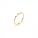 14KT Yellow Gold 0.18CT Round Diamond Band