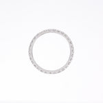 14KT White Gold 0.67CT Round Diamond Eternity Band