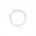 14KT White Gold 0.60CT Round Diamond Band