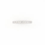 14KT White Gold 0.67CT Round Diamond Eternity Band