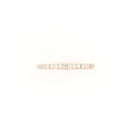 14KT Rose Gold 0.28CT Round Diamond Band