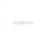 14KT White Gold 0.60CT Round Diamond Band