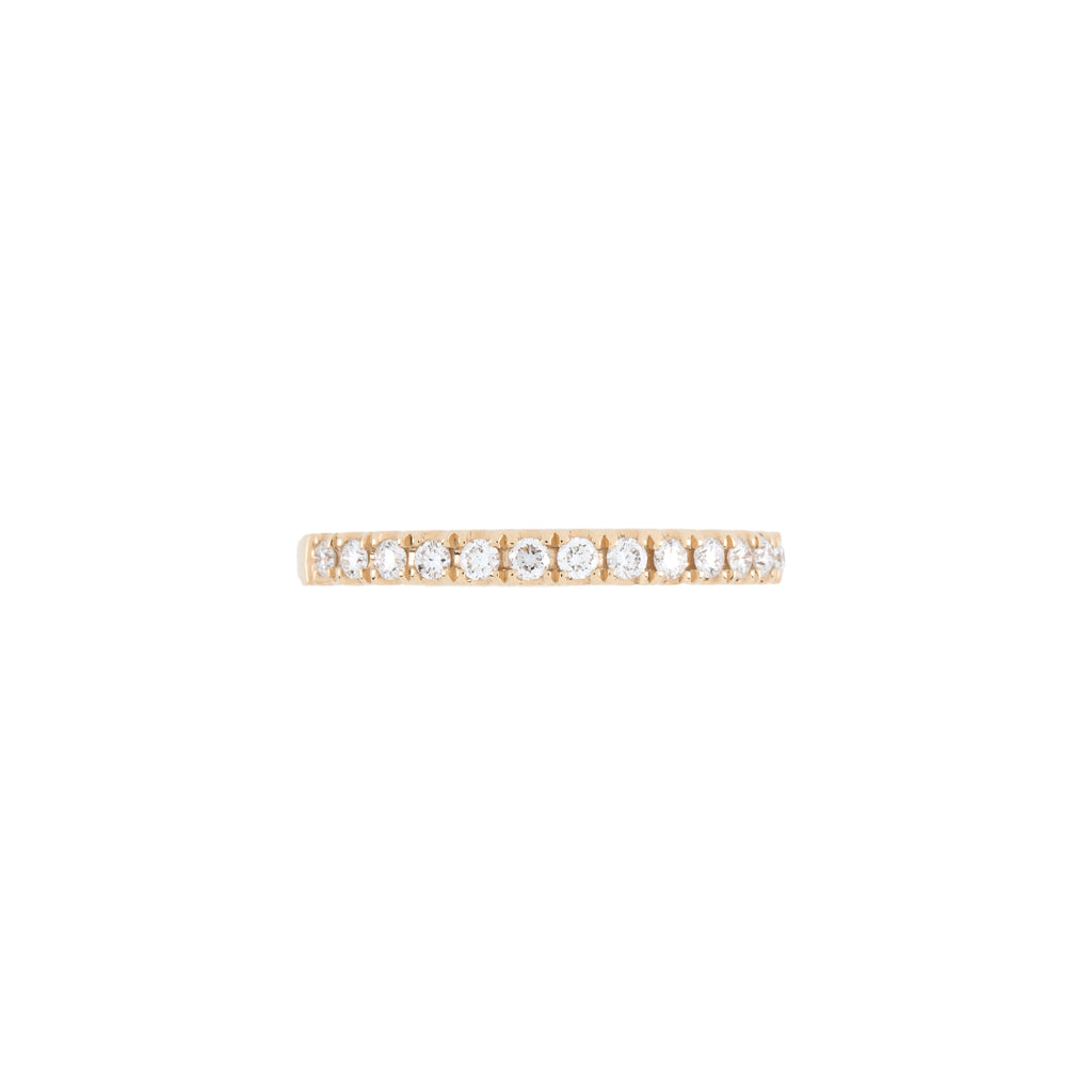 14KT Yellow Gold 0.23CT Round Diamond Band