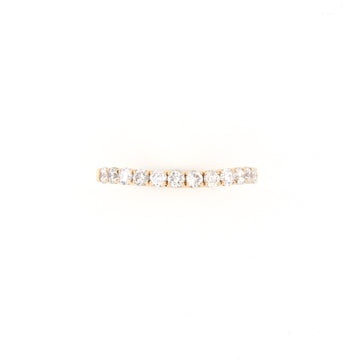 14KT Yellow Gold 0.51CT Round Diamond Band