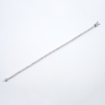 14KT White Gold 2.66CT Round Diamond Tennis Bracelet