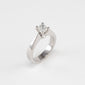 14KT White Gold 0.75CT Diamond Engagement Ring