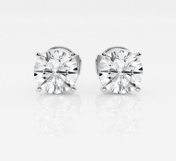 4.00CT T/W Lab Grown Diamond Stud Earring VS Clarity F.G Color IGI Certified